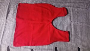 Red Crop Top Multiple Uses