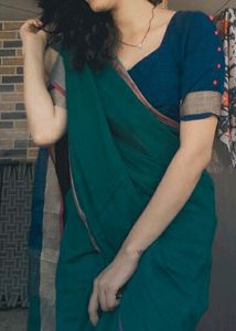 Rama Colour Saree