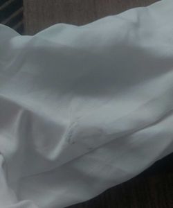 Alamode By Akansha Red Sweater Vest &amp; White Shirt