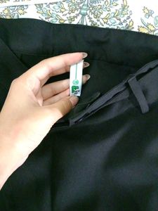Asymmetric Korean Black Trousers ⭕