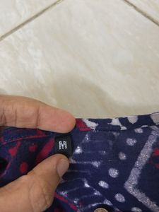 Short Kurti Top Block Printed