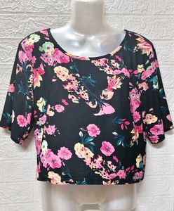 Tops &amp; Bikinis For Rs.99 Only/ Floral Crop Top