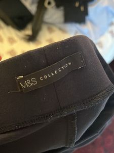 Black Buttoned Leggings