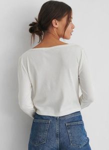 White Long Sleeve Top