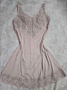 Lace Trim Chemise