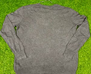 Imported Stylish Grey Pullover Sweater
