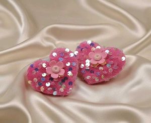 Heart Hair Clips
