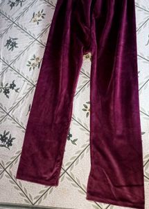 Plush Velvet Pants