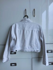 Cropped Corduroy Jacket
