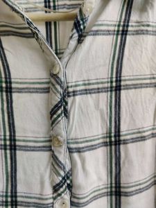 White Checks Shirt