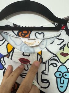 Women Print Bodycon Mini Dress