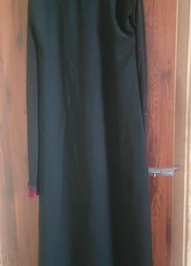 Plain Button Abaya/Burkha