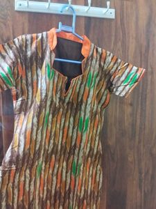 Printed kurta (pure cotton)
