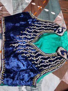Real Zircon Work Blouse