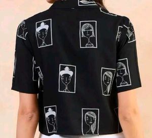 Women Rayon Crop Top/Tshirt