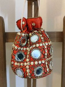 mirror work potli