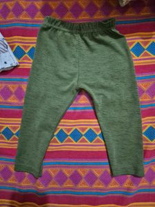 Green Knit Pants