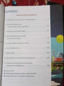 Indian Economic Development - Class XII