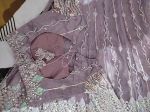 Elegant Lavender Lehenga Choli