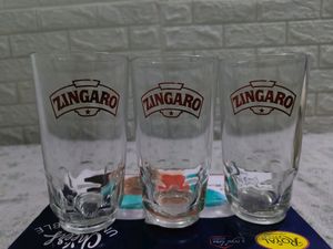 A Set Of 3 Glass
