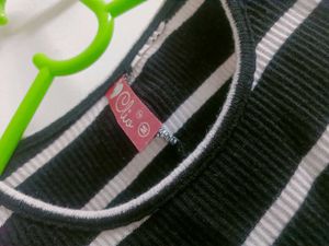 Striped Sleeveless Dress