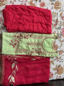 Heavy Chanderi Suit