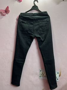 Charcoal Black Denim Jeans..!