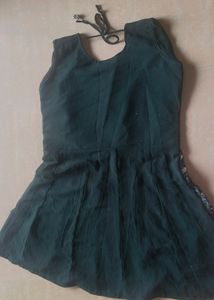 Women Green Kurta Sharara Set With Dupatta (Green)