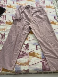 Freakins Lilac Straight Fit Pants