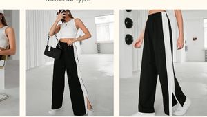 Ankle Slit Trousers