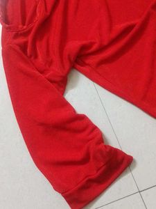 Off Shoulder Red ♥️ New Top Never Used