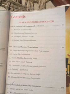 Class 11 Business Studies Book