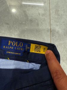 Ralph Lauren Navy Chinos Scannable Article