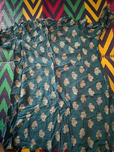 Elegant Green Printed Kurta