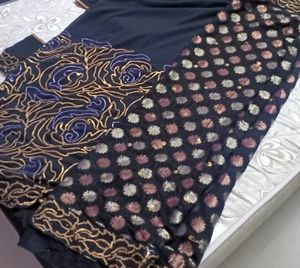 Party  Black Saree With Blouse