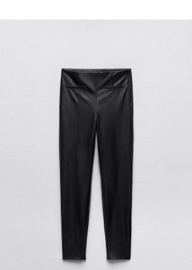 Zara Faux Leather Leggings