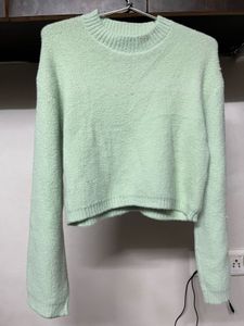 Mint Green Knit Sweater💚