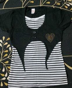 Combo Of 3 Stylish Tops For 4yrs Girl