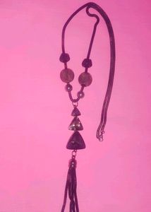 Black Handmade Necklace fashion jewellery for Girl