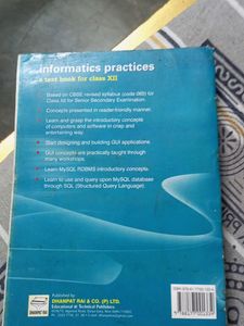Sumita Arora class 12 Informatics Practices IP