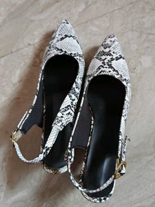 Snakeskin Heels
