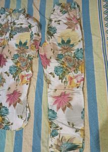 Floral Print Night Suit