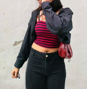 Striped Tube Top