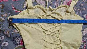 Yellow Corset Dress From Selcouth