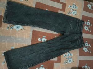 Zara women Highwaist Wideleg Jeans