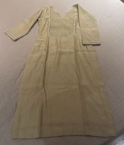 Elegant Beige Kurta