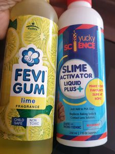 Slime Kit For Kids! Glue, Activator, Glitter Combo