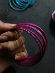 Dark Pink Bangles