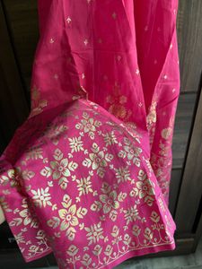 Royal pink ethnic gown