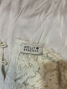 Elegant Lace Detail Blouse